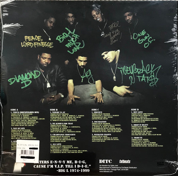 D.I.T.C. : The Official Version (2xLP, Album, Gol)