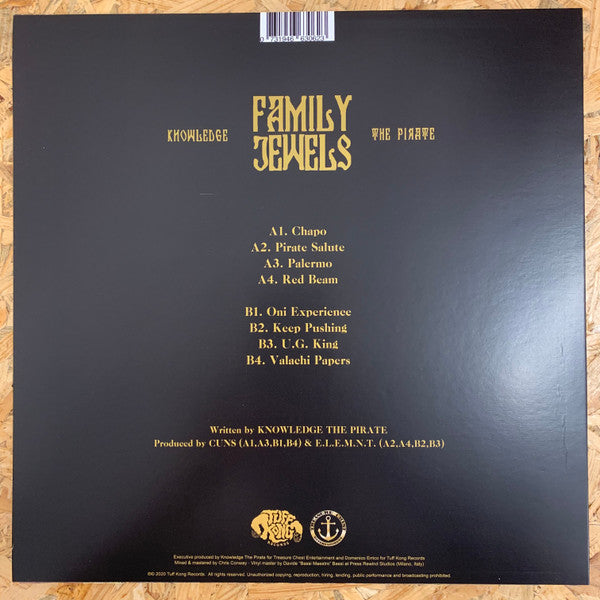Knowledge The Pirate : Family Jewels (LP, Album, Ltd, Num)