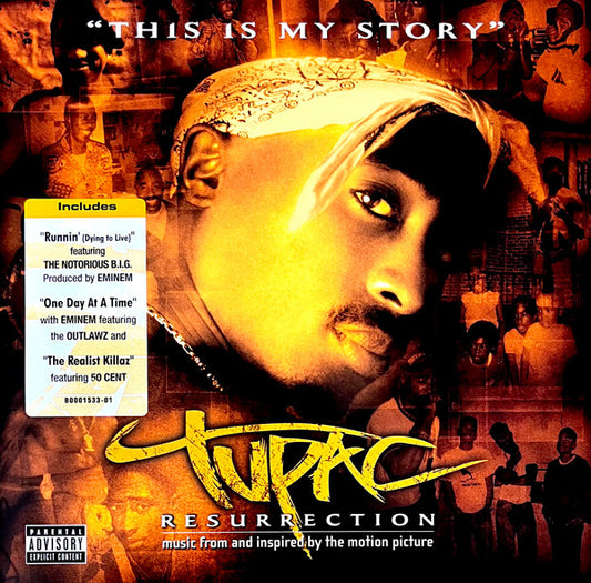 2Pac : Resurrection (Music From And Inspired By The Motion Picture) (2xLP, Comp)