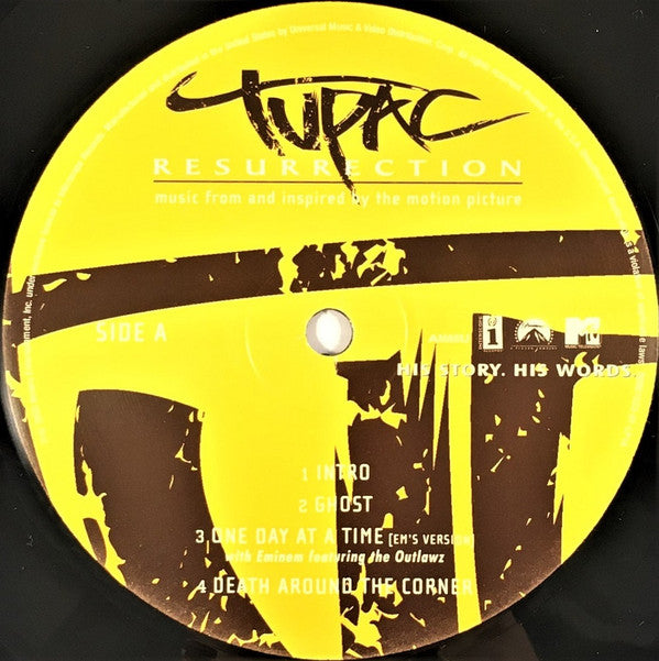 2Pac : Resurrection (Music From And Inspired By The Motion Picture) (2xLP, Comp)