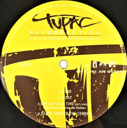 2Pac : Resurrection (Music From And Inspired By The Motion Picture) (2xLP, Comp)