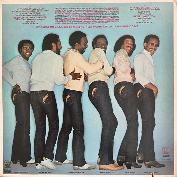 Commodores : In The Pocket (LP, Album, Promo)