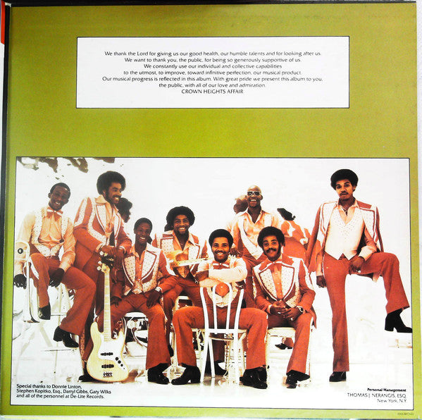 Crown Heights Affair : Do It Your Way (LP, Gat)