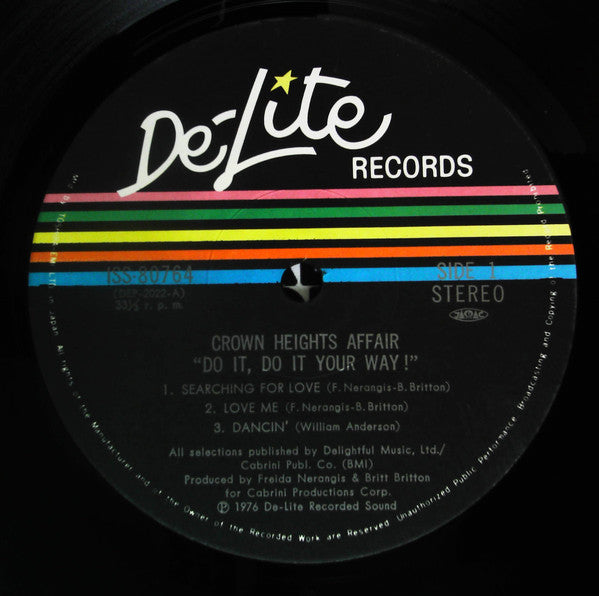 Crown Heights Affair : Do It Your Way (LP, Gat)