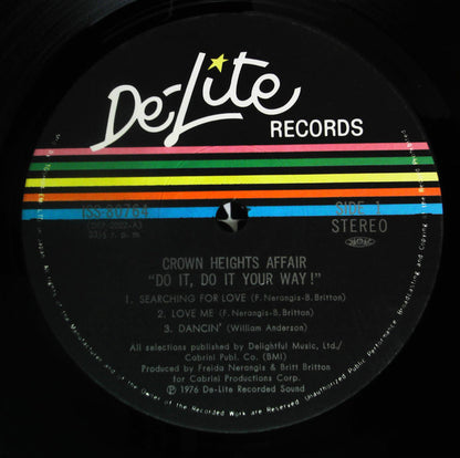 Crown Heights Affair : Do It Your Way (LP, Gat)