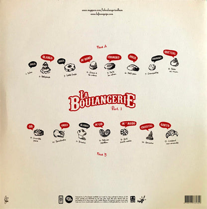 La Fine Equipe : La Boulangerie Part. 1 (LP, Album, Ltd, Whi)
