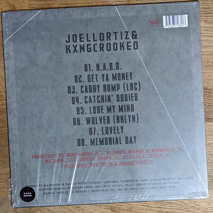 Joell Ortiz & KXNG Crooked : H.A.R.D. (LP, Album, Ltd, Gre)