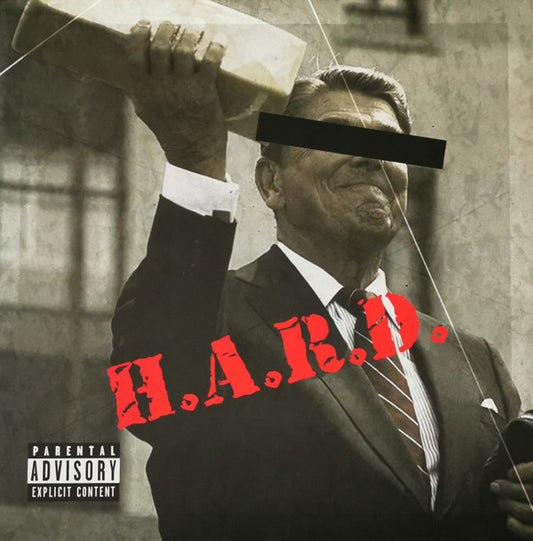 Joell Ortiz & KXNG Crooked : H.A.R.D. (LP, Album, Ltd, Red)