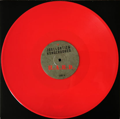Joell Ortiz & KXNG Crooked : H.A.R.D. (LP, Album, Ltd, Red)