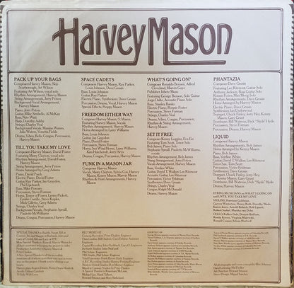 Harvey Mason : Funk In A Mason Jar (LP, Album, San)