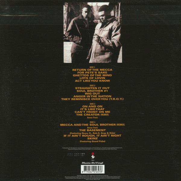 Pete Rock & C.L. Smooth : Mecca And The Soul Brother (2xLP, Album, Ltd, Num, RE, Sil)