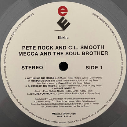 Pete Rock & C.L. Smooth : Mecca And The Soul Brother (2xLP, Album, Ltd, Num, RE, Sil)