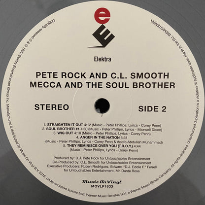 Pete Rock & C.L. Smooth : Mecca And The Soul Brother (2xLP, Album, Ltd, Num, RE, Sil)