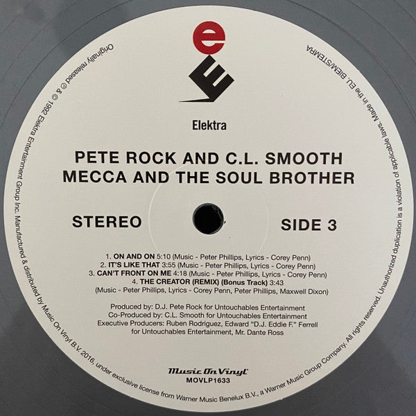 Pete Rock & C.L. Smooth : Mecca And The Soul Brother (2xLP, Album, Ltd, Num, RE, Sil)