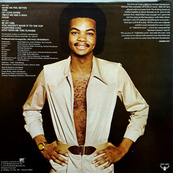 Michael Henderson : Solid (LP, Album, Gol)