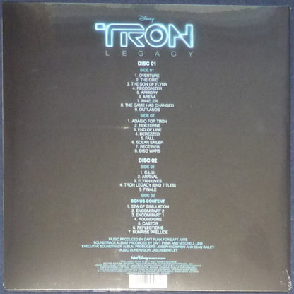 Daft Punk : TRON: Legacy (Vinyl Edition Motion Picture Soundtrack) (2xLP, Album, RSD, Ltd, RE, Blu)