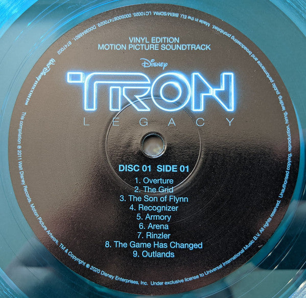 Daft Punk : TRON: Legacy (Vinyl Edition Motion Picture Soundtrack) (2xLP, Album, RSD, Ltd, RE, Blu)