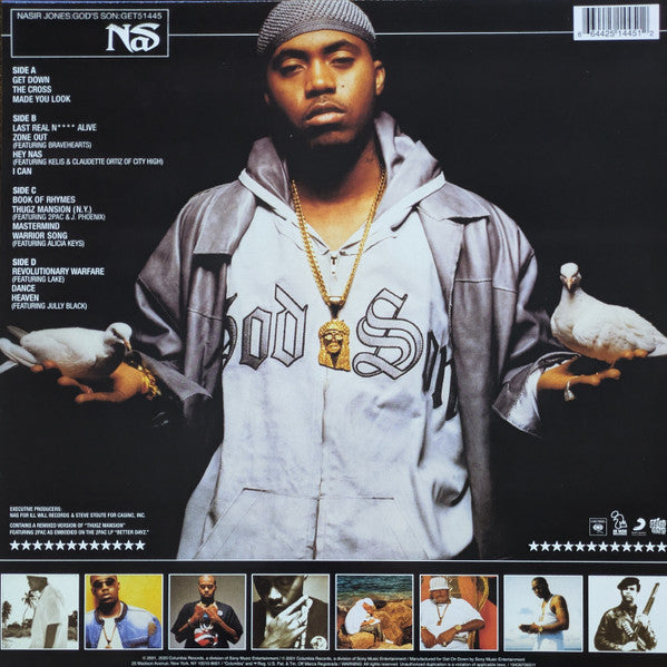 Nasir Jones : God's Son (2xLP, Album, RSD, RE, RM, Blu)