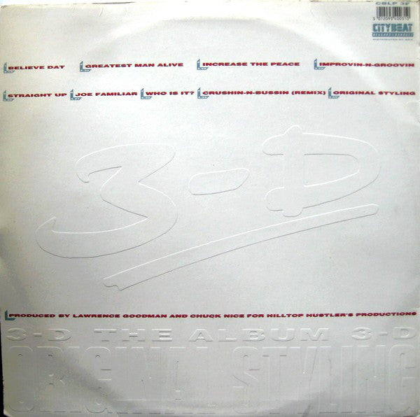 Three Times Dope : Original Styling (LP, Album + 12")
