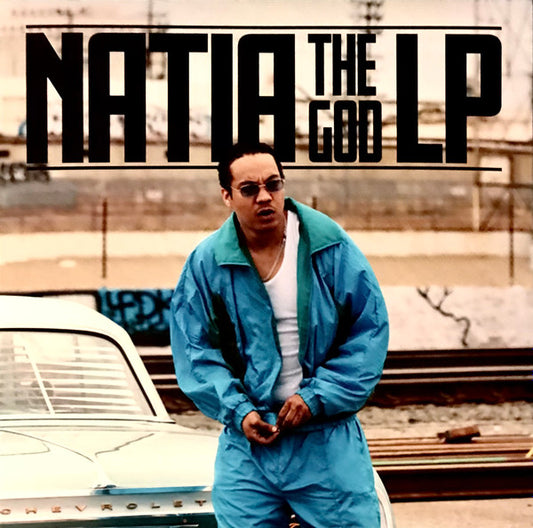 Natia (2) : Natia The God LP (LP, Album, Whi)