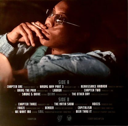 Natia (2) : Natia The God LP (LP, Album, Whi)