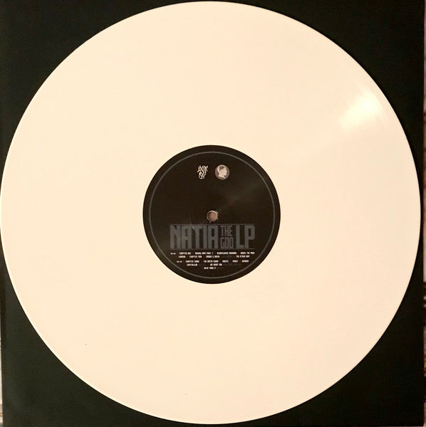 Natia (2) : Natia The God LP (LP, Album, Whi)