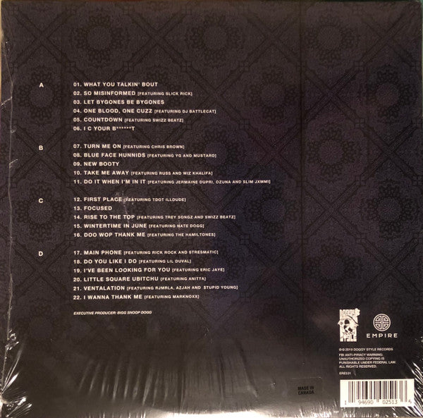 Snoop Dogg : I Wanna Thank Me (2xLP, Album, RSD, Gol)