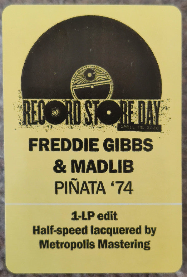 Freddie Gibbs & Madlib : Piñata '74 (LP, Album, RSD, Ltd, RE, Hal)