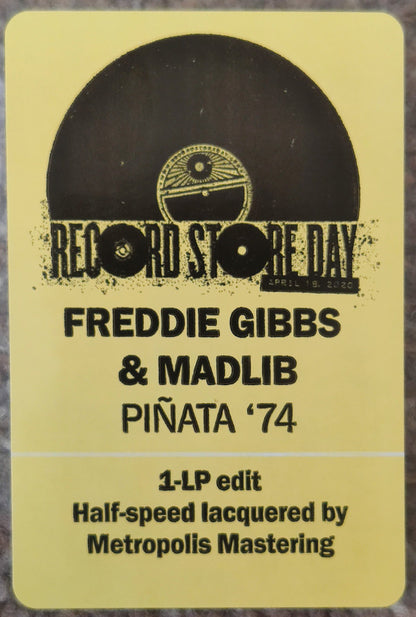 Freddie Gibbs & Madlib : Piñata '74 (LP, Album, RSD, Ltd, RE, Hal)