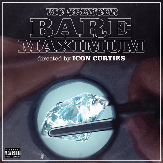Vic Spencer, Icon Curties : Bare Maximum (12", EP, Ltd, Blu)