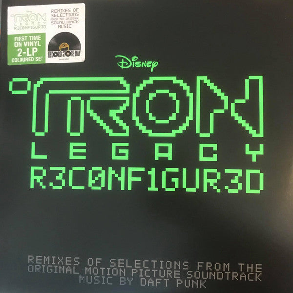 Daft Punk : TRON: Legacy Reconfigured (2xLP, Album, RSD, Ltd, RE, Gre)