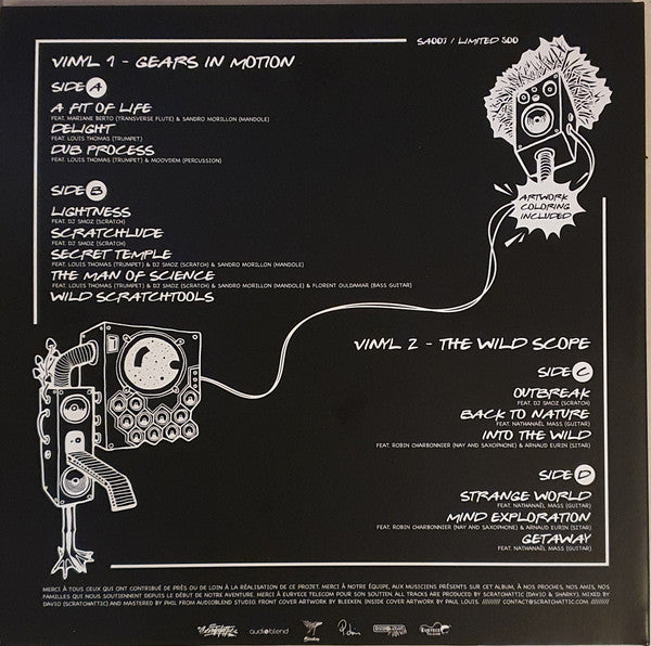 Scratchattic : Wild Motions (2xLP, Album, Ltd)