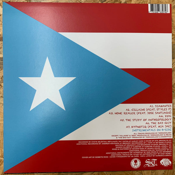 UFO FEV & Termanology : From El Barrio, With Love (LP, Album, Ltd, Num, Blu)