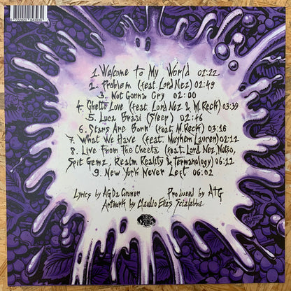 AG Da Coroner : Crushed Grapes (LP, Album, Ltd, Num)