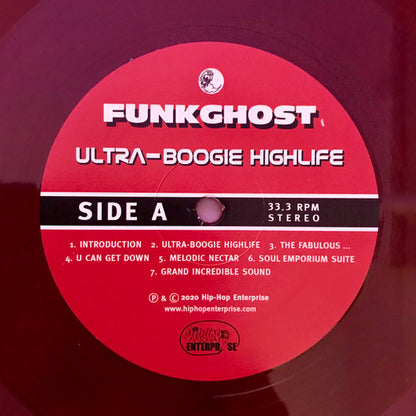 Funkghost : Ultra Boogie Highlife (LP, Ltd, RE, Red)