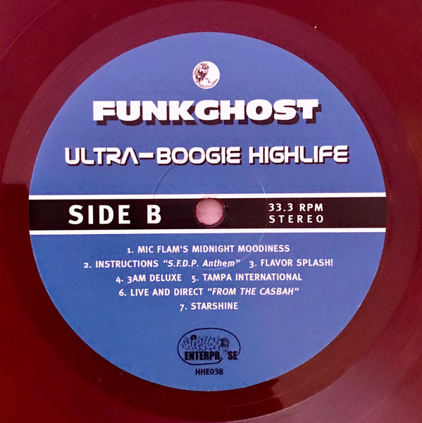 Funkghost : Ultra Boogie Highlife (LP, Ltd, RE, Red)