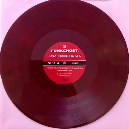 Funkghost : Ultra Boogie Highlife (LP, Ltd, RE, Red)