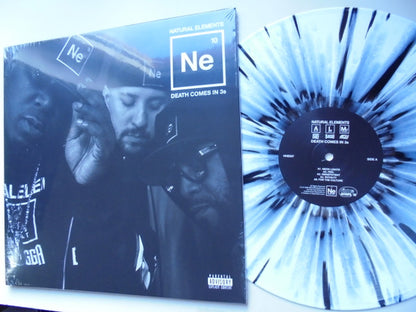 Natural Elements : Death Comes in 3s (LP, Ltd, Num, Whi)