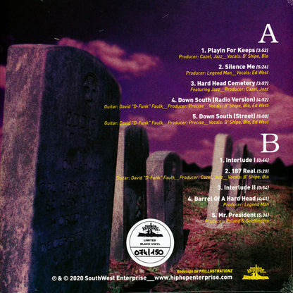 Murder Inc. (8) : Playin' For Keeps (LP, Album, Ltd, Num, RE)