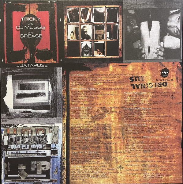 Tricky With DJ Muggs And Dame Grease : Juxtapose (LP, Album, RE, 180)