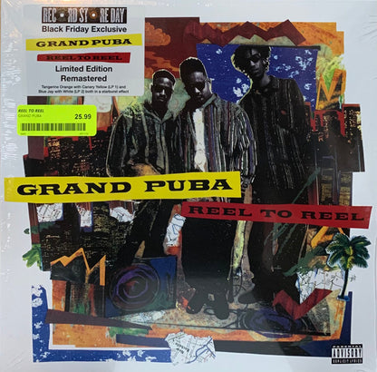 Grand Puba : Reel To Reel (Album, Ltd + LP, Ora + LP, Blu)