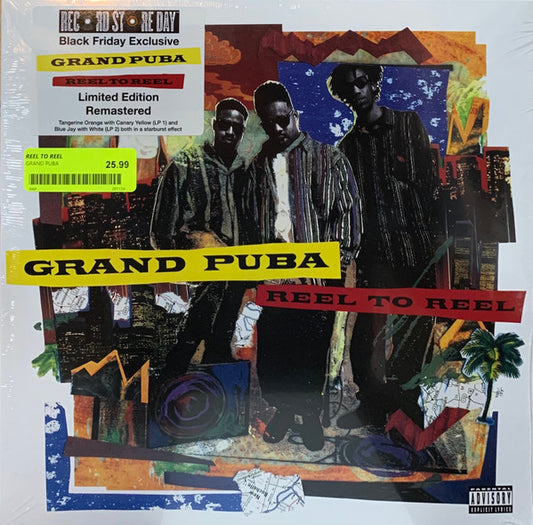 Grand Puba : Reel To Reel (Album, Ltd + LP, Ora + LP, Blu)