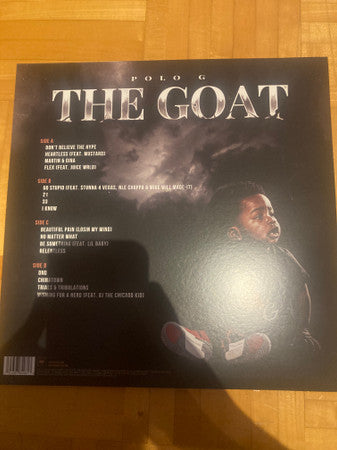 Polo G : The Goat (2xLP, Album, Ltd, Gre)