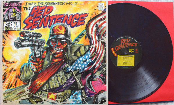 Jihad (4) : The Red Sentence (LP, Album, Num, Red)