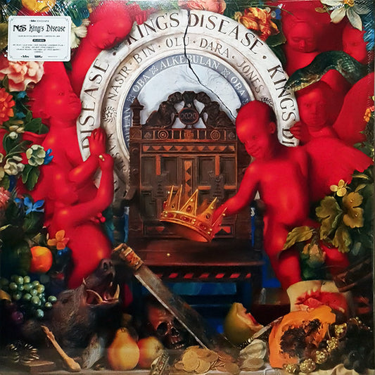 Nas : King's Disease (2xLP, Album, Ltd, Blu)