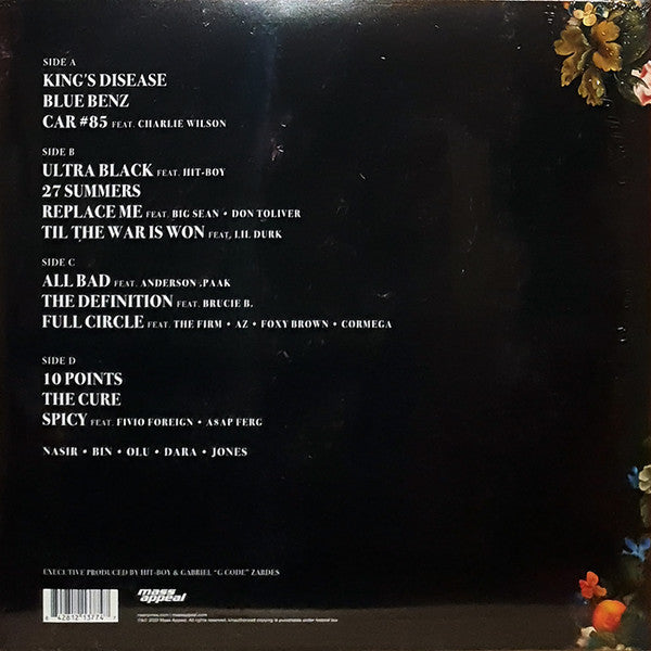 Nas : King's Disease (2xLP, Album, Ltd, Blu)