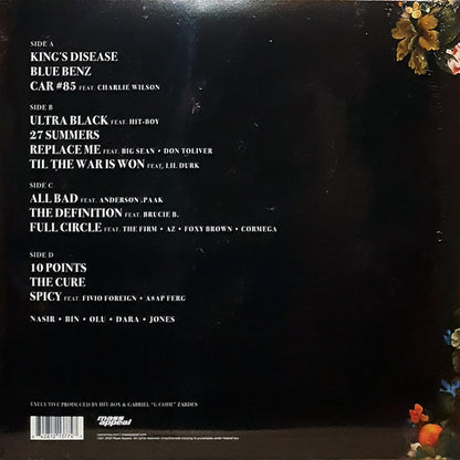 Nas : King's Disease (2xLP, Album, Ltd, Blu)