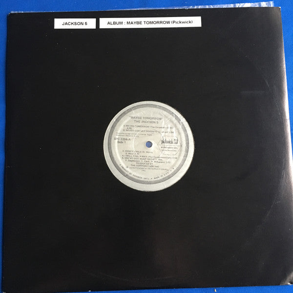 The Jackson 5 : Maybe Tomorrow (LP, Album)
