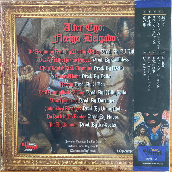 Flee Lord : Alter Ego: Fleeigo Delgado (LP, Album, Ltd, OBI)