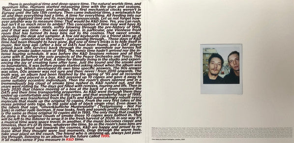 Kruder & Dorfmeister : 1995 (2xLP, Album, Ltd, RE, Whi)